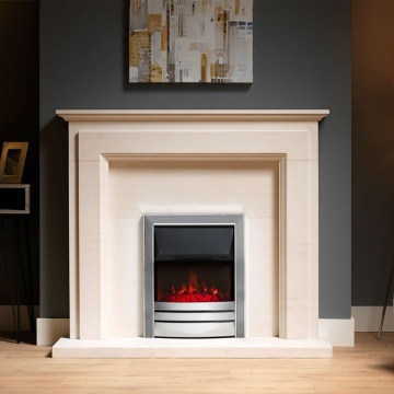 Pureglow Thurlestone Limestone Fireplace