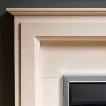 Pureglow Thurlestone Limestone Fireplace