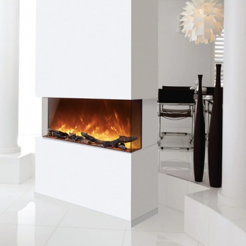 AGA Rayburn Stratus Tru View 100 3-Sided Electric Fire