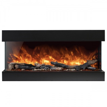 AGA Rayburn Stratus Tru View 100 3-Sided Electric Fire