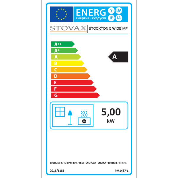 Stovax Stockton 5 Wide Eco Multi-Fuel Stove