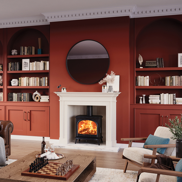 Stovax Huntingdon 40 Eco Wood Burning Stove | Flames.co.uk