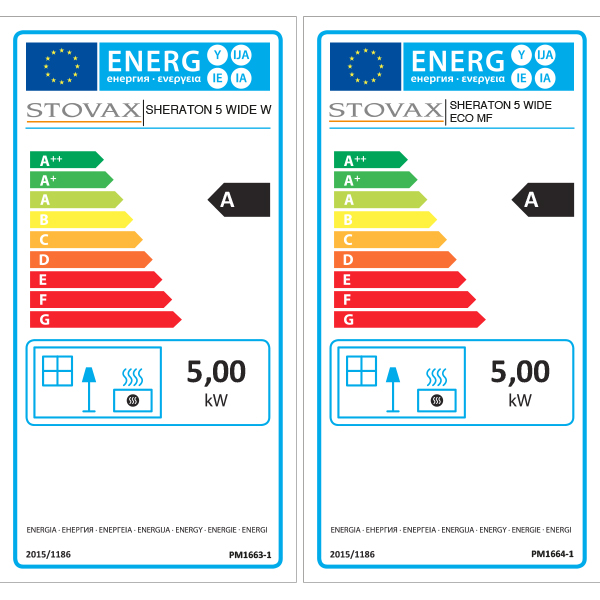 Stovax Sheraton 5 Wide Eco Multi-Fuel Stove