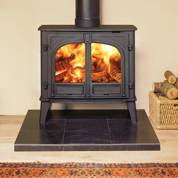 Stovax Huntingdon 30 Eco Wood Burning / Multifuel Stove Flames.co.uk
