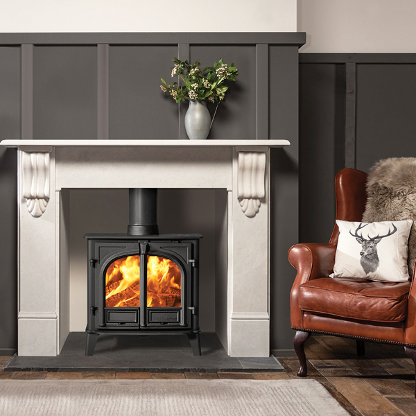 Stovax Stockton 5 Wide Eco Multi-Fuel Two Door Stove - SPECIAL OFFER!