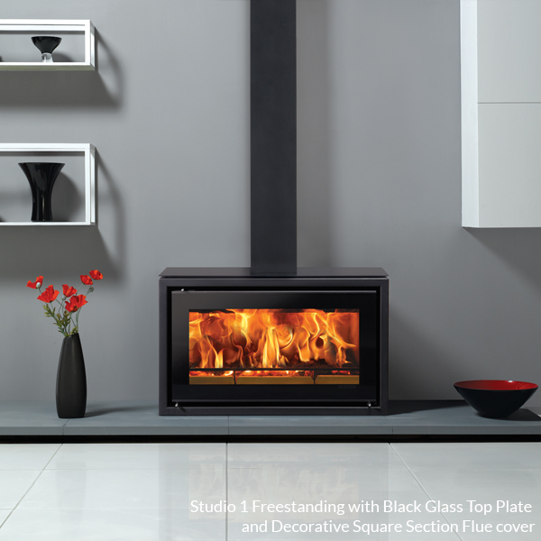 Stovax Studio 1 Freestanding Wood Burning Fire