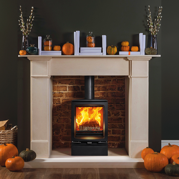 Stovax Vogue Midi Eco Wood Burning / Multi-Fuel Stove