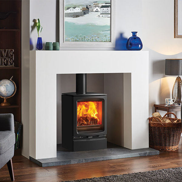 Stovax Vogue Midi Eco Wood Burning / Multi-Fuel Stove