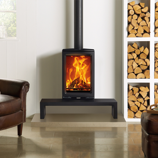 Stovax Vogue Midi T Tall Eco Wood Burning Multi-Fuel Stove