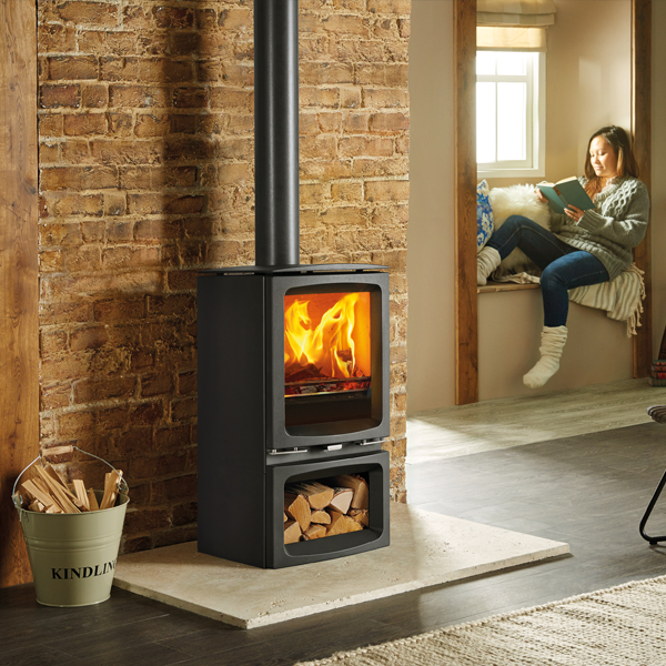 Stovax Vogue Midi Eco Wood Burning / Multi-Fuel Stove