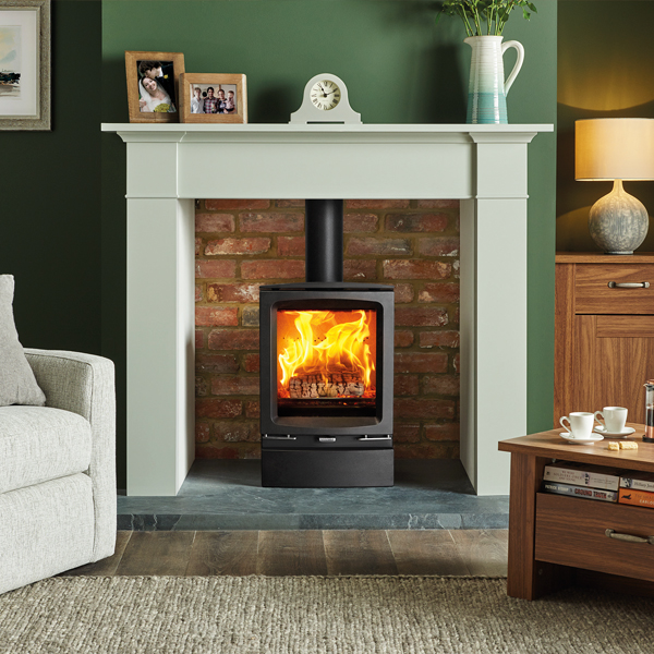 Stovax Vogue Midi Eco Wood Burning / Multi-Fuel Stove