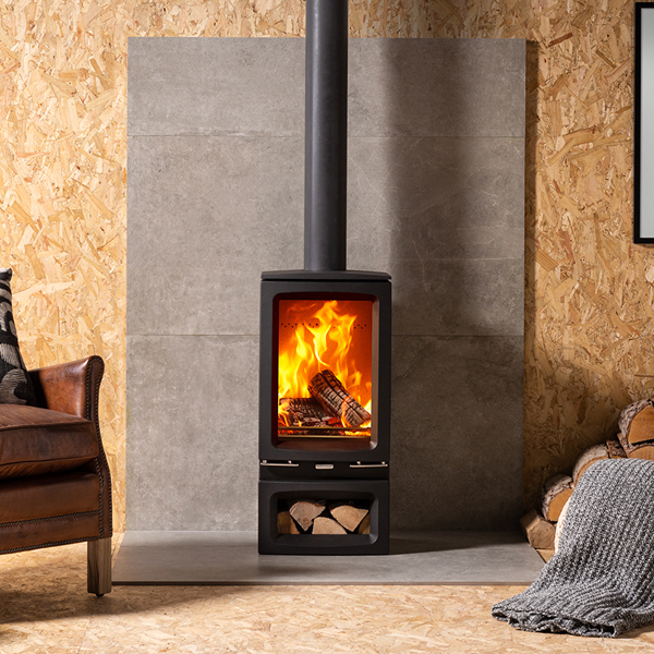 Stovax Vogue Small T Tall Eco Wood Burning / Multi-Fuel Stove