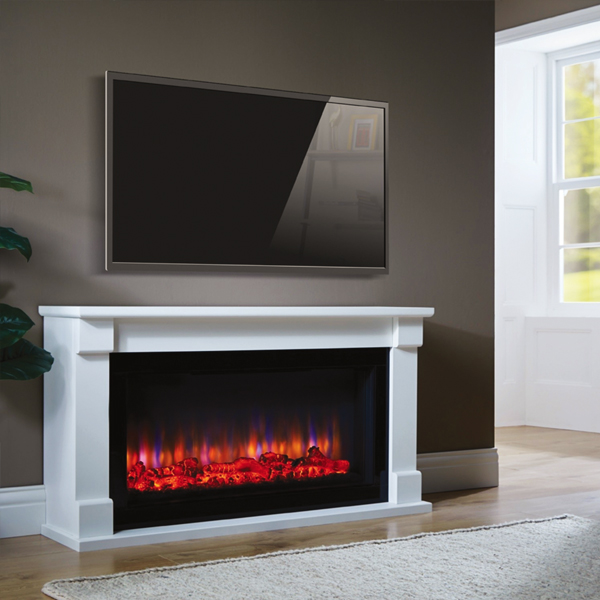 Suncrest Bradbury Electric Fireplace Suite