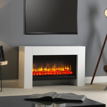 Suncrest Detroit Electric Fireplace Suite