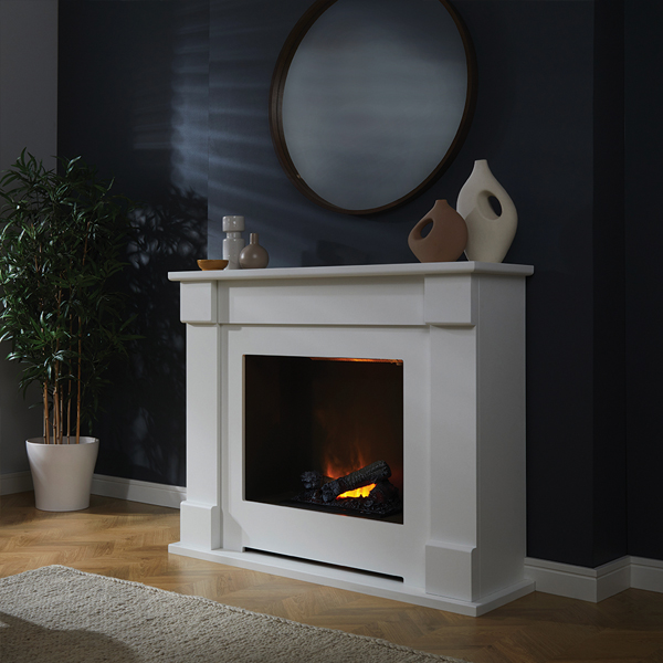 Suncrest Lucera Opti-Myst Electric Fireplace Suite