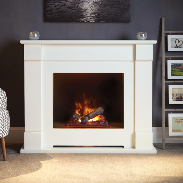 Suncrest Lucera Opti-Myst Electric Fireplace Suite
