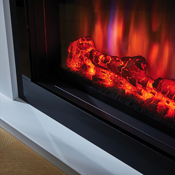 Suncrest Lumley Electric Fireplace Suite