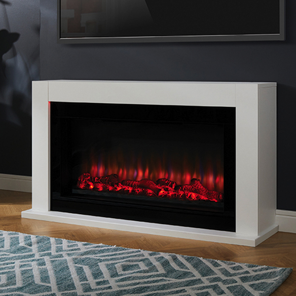 Suncrest Lumley Electric Fireplace Suite