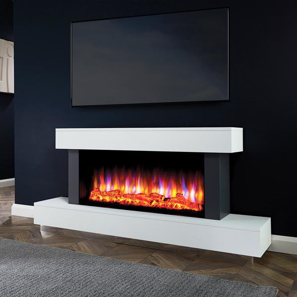 Suncrest Madison Electric Fireplace Suite