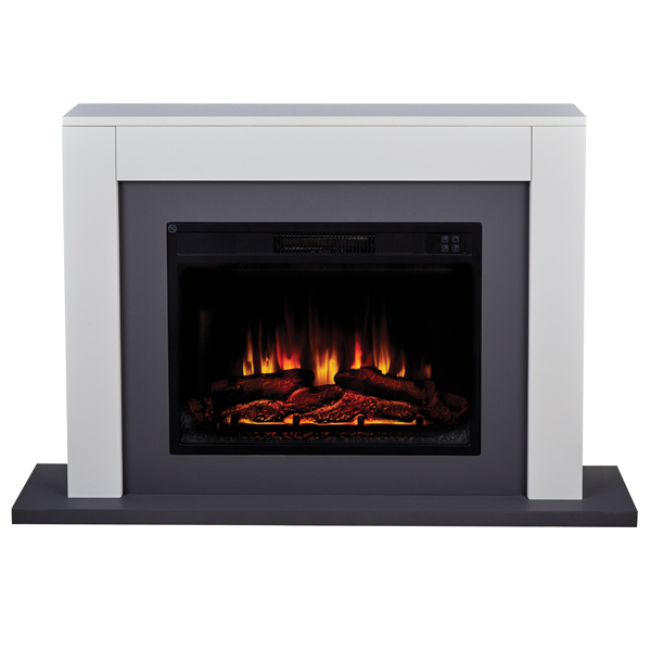 Suncrest Marlow Electric Fireplace Suite