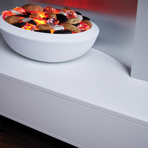 Suncrest Purley Wall Mounted Electric Fireplace Suite