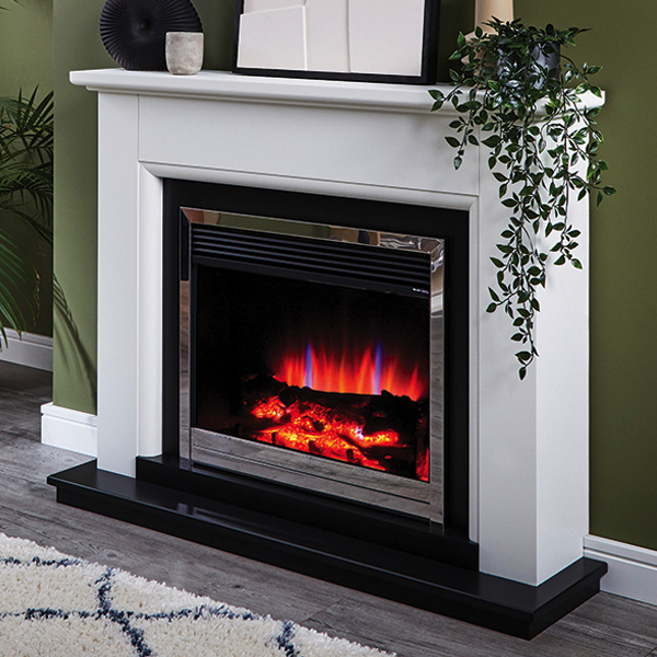 Suncrest Talent Electric Fireplace Suite