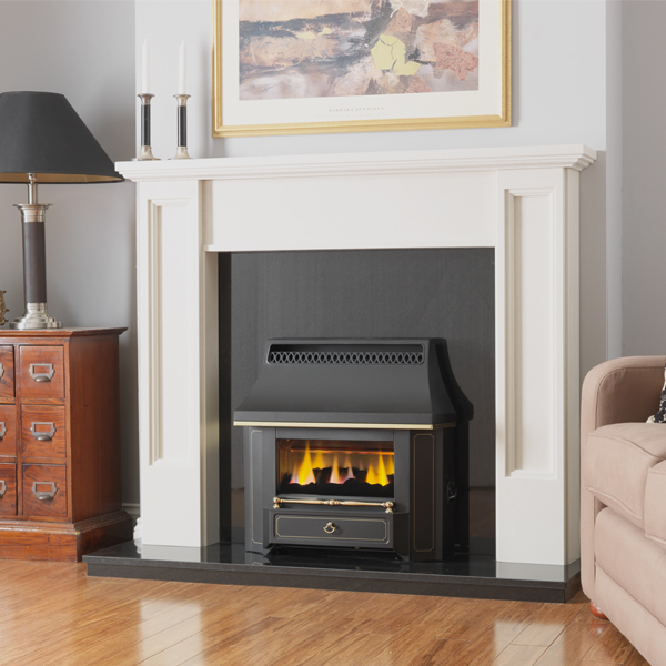 Valor Black Beauty Slimline Outset Gas Fire