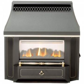 Valor Black Beauty Slimline Outset Gas Fire