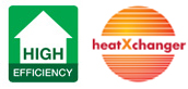 High Efficiency model with heatXchanger