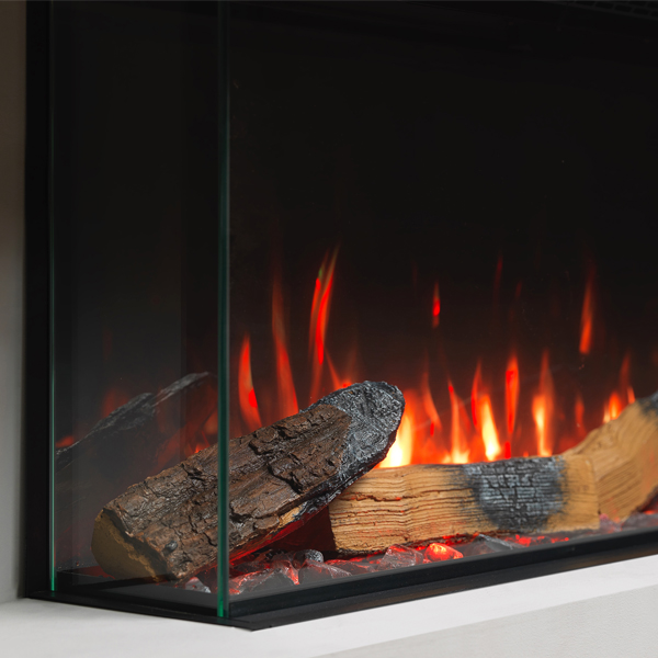 Vision Futura VF1800 1-2-3 Sided Electric Fire