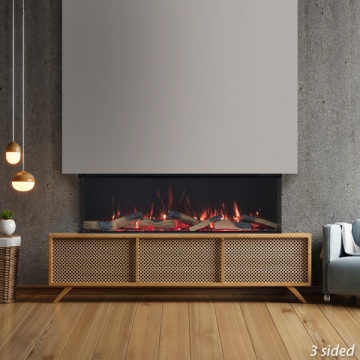 Vision Futura VF1300 1-2-3 Sided Electric Fire