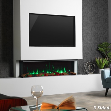 Vision Futura VF1500 1-2-3 Sided Electric Fire