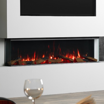 Vision Futura VF1500 1-2-3 Sided Electric Fire