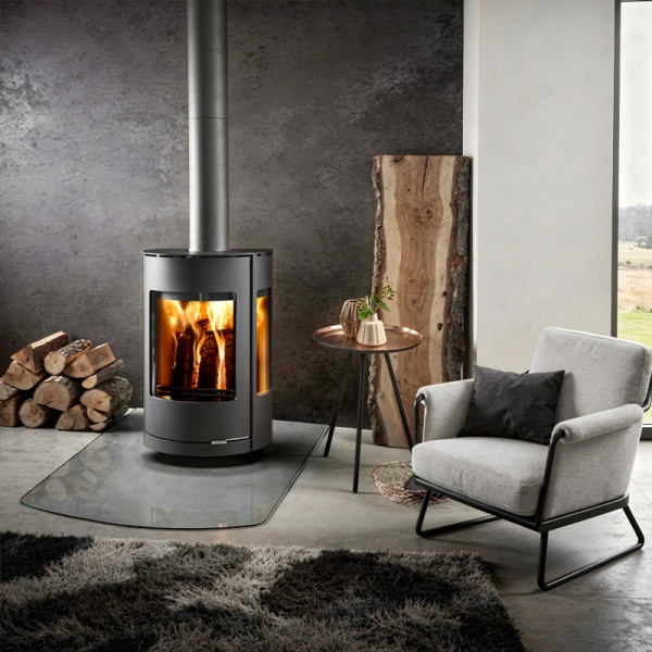 Westfire Uniq 37 Compact Wood Burning Stove | Flames.co.uk