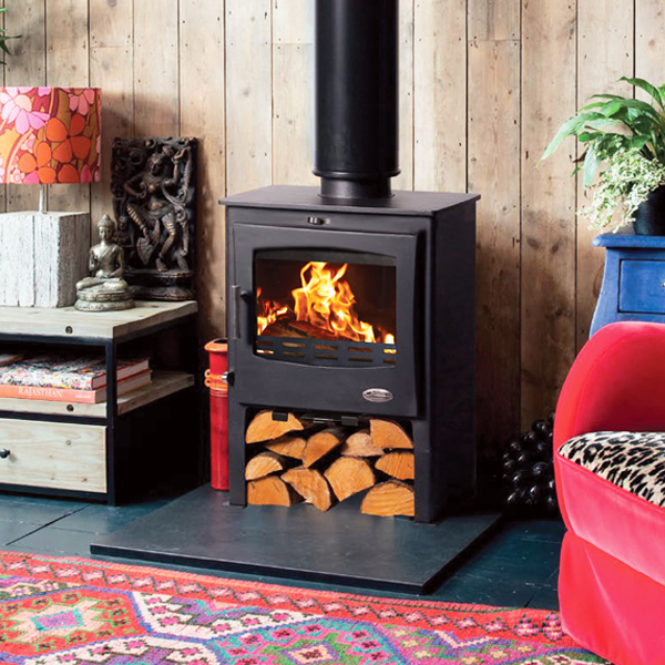 Woolly Mammoth 5 Widescreen Mk2 Wood Burning / Multi-Fuel Stove