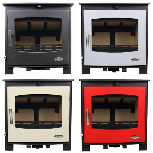 Woolly Mammoth 5 Widescreen Mk2 Wood Burning / Multi-Fuel Stove