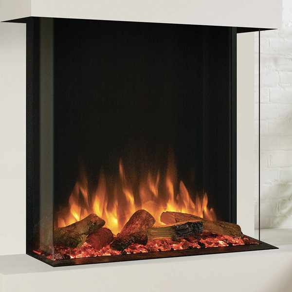 Gazco eReflex 75RW 1-2-3 Sided Electric Fire