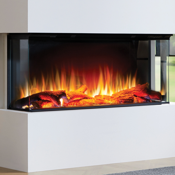 Charlton & Jenrick iRange i1000e Deep 1-2-3 Sided Electric Fire