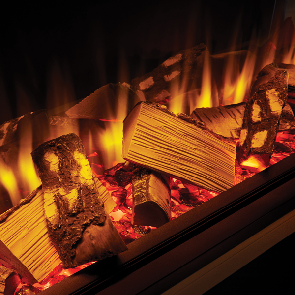 Charlton & Jenrick iRange i1250e Deep 1-2-3 Sided Electric Fire