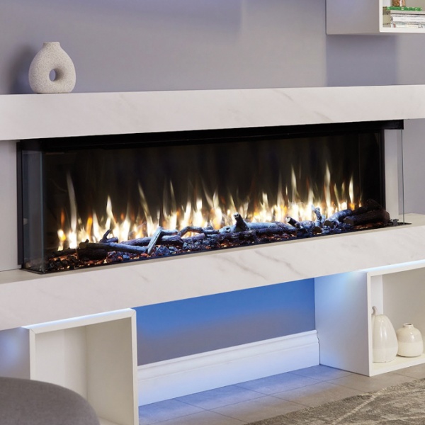Charlton & Jenrick iRange i1500e Slimline Electric Fire | Flames.co.uk