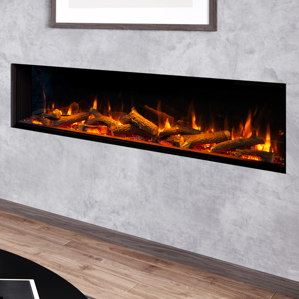 Charlton & Jenrick iRange i1800e Deep 1-2-3 Sided Electric Fire