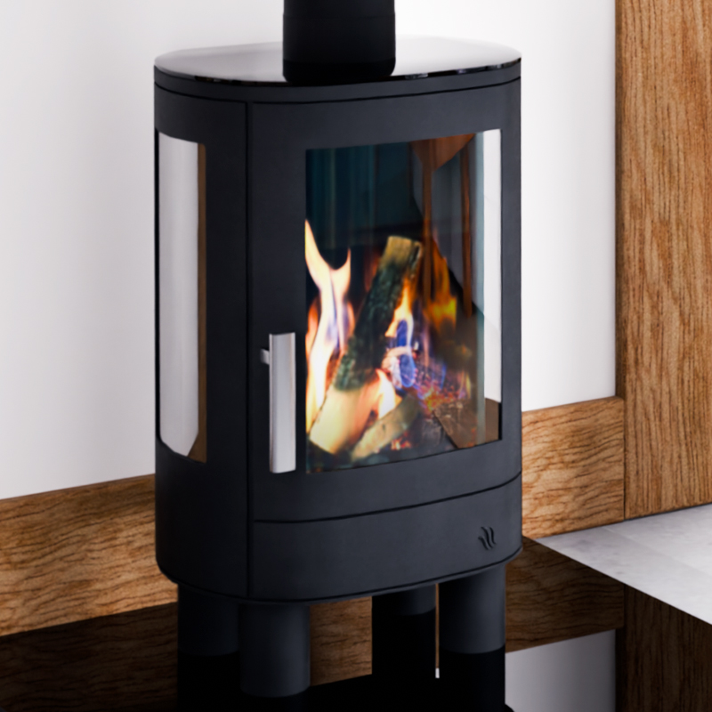 ACR NEO 3FG Balanced Flue Gas Stove | Flames.co.uk