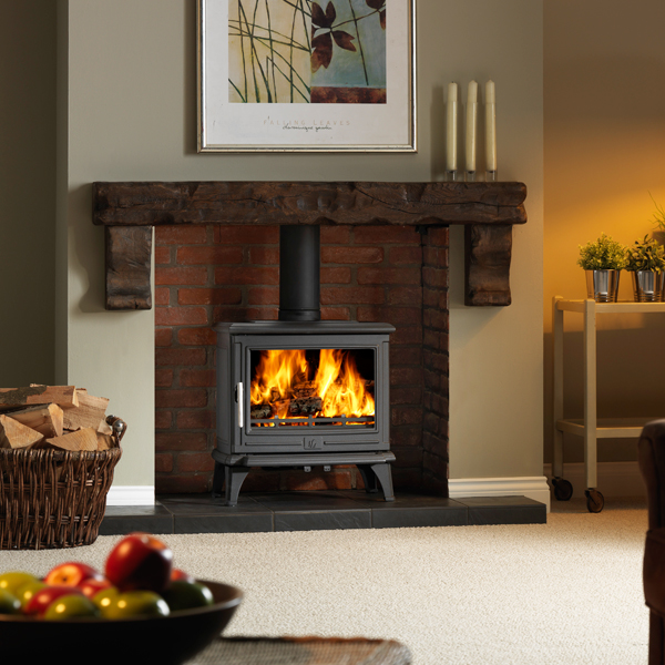 ACR Rowandale Woodburning / MultiFuel Stove Flames.co.uk