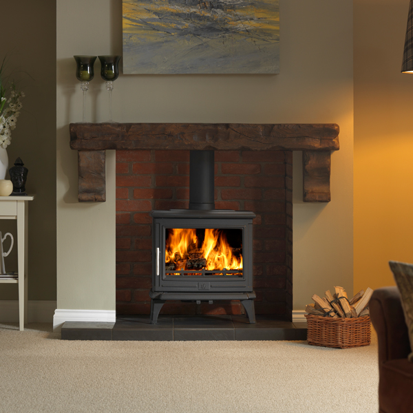 ACR Rowandale Woodburning / MultiFuel Stove Flames.co.uk