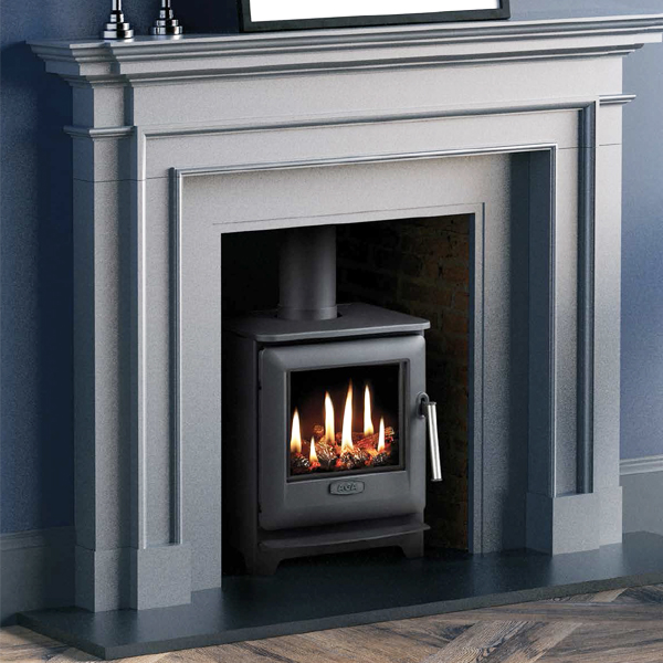AGA Ludlow EC5 Balanced Flue Gas Stove Flames.co.uk