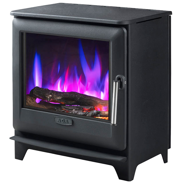 AGA Ludlow EC5W Wide Electric Stove Flames.co.uk