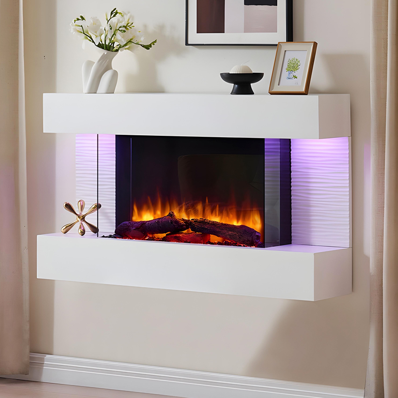 BlazeBright Amba Freestanding Electric Fireplace | Flames.co.uk