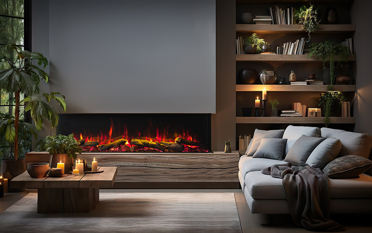 (未使用･未開封品)Classic Fireplace [Blu-ray] 564 TV High Output Deluxe | Made in America | Fireplace