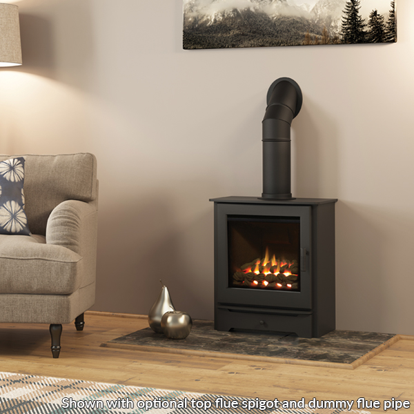 FLARE Collection by Be Modern Endure Balanced Flue Gas Stove Flames.co.uk