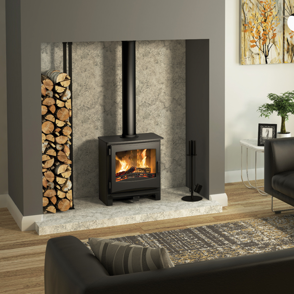 FLARE Ignite 5 Widescreen MultiFuel Stove Flames.co.uk